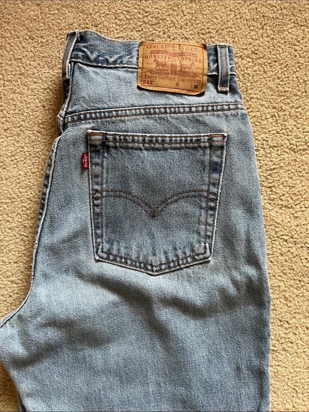 Levi's Woman’s Light Blue Slim Fit 5 Pocket Jeans